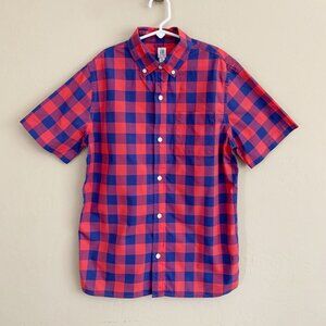 Gap Plaid Button Down Shirt • 12 Years